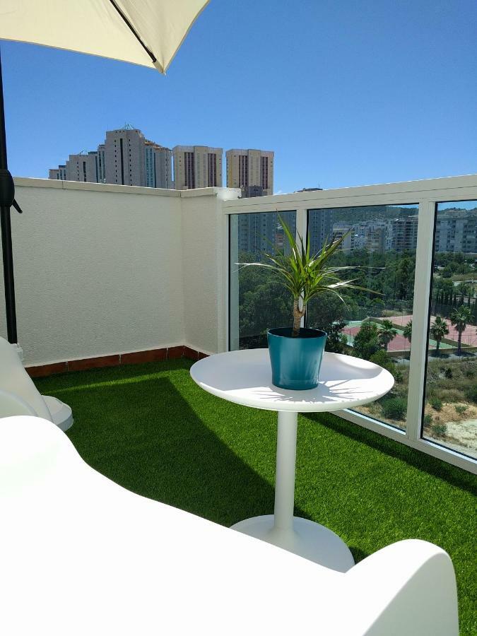 Apartamento Cala Finestrat Benidorm Bagian luar foto